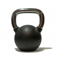 Гиря с хромированной ручкой полиуретановая ORIGINAL FITTOOLS FT-KB-CPU-24 24 кг
